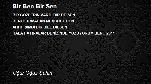 Uğur Oğuz Şahin