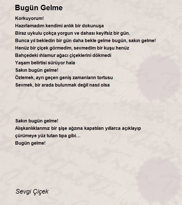 Sevgi Çiçek