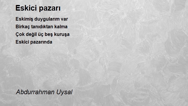 Abdurrahman Uysal