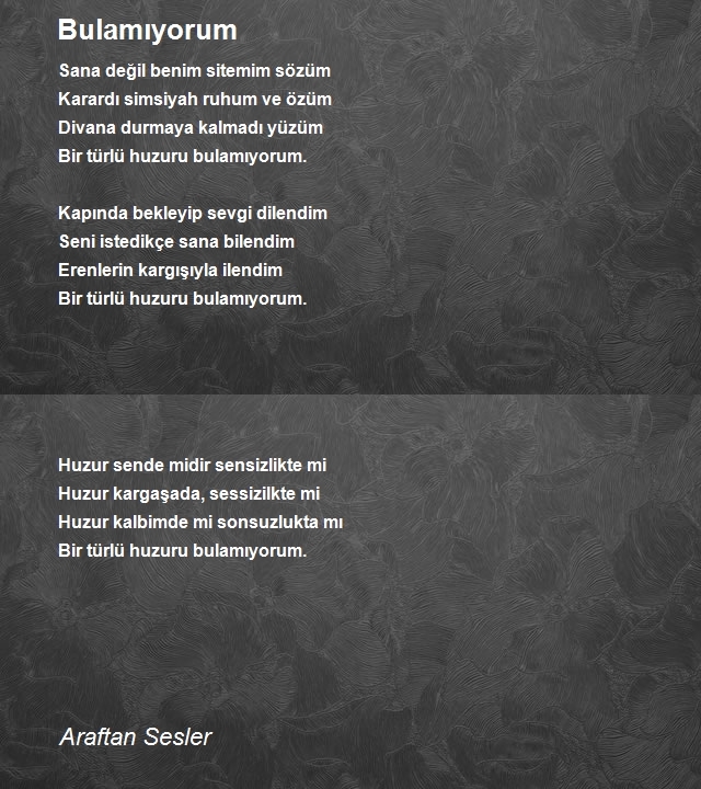 Araftan Sesler