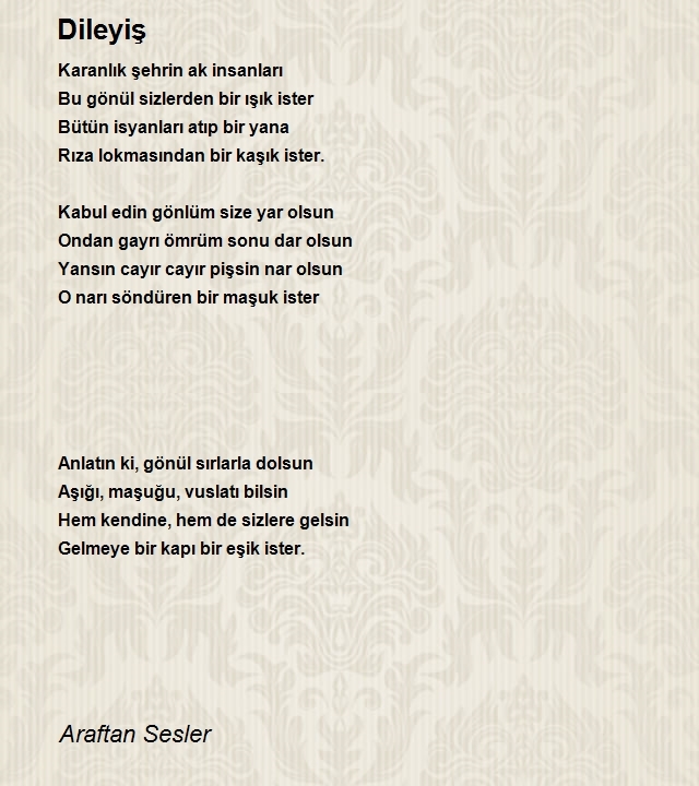 Araftan Sesler