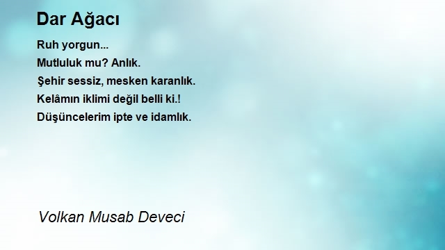 Volkan Musab Deveci