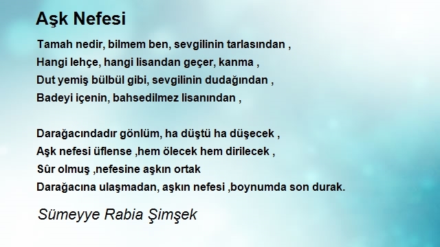 Sümeyye Rabia Şimşek