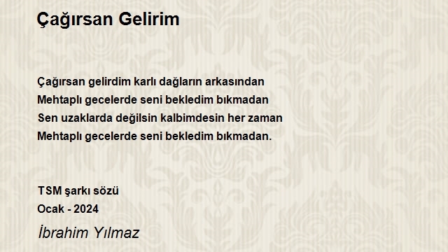 İbrahim Yılmaz