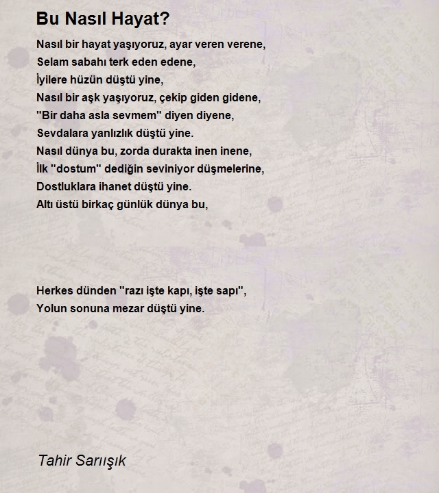 Tahir Sarıışık