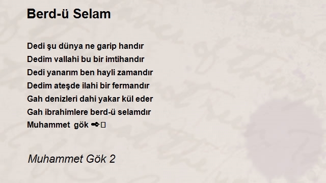 Muhammet Gök 2