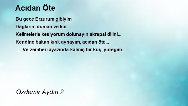 Özdemir Aydın 2