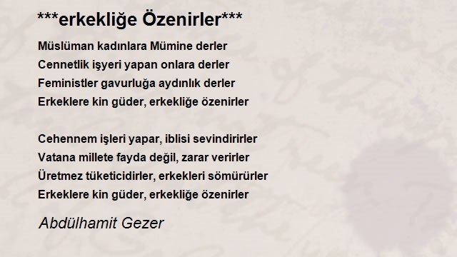 Abdülhamit Gezer