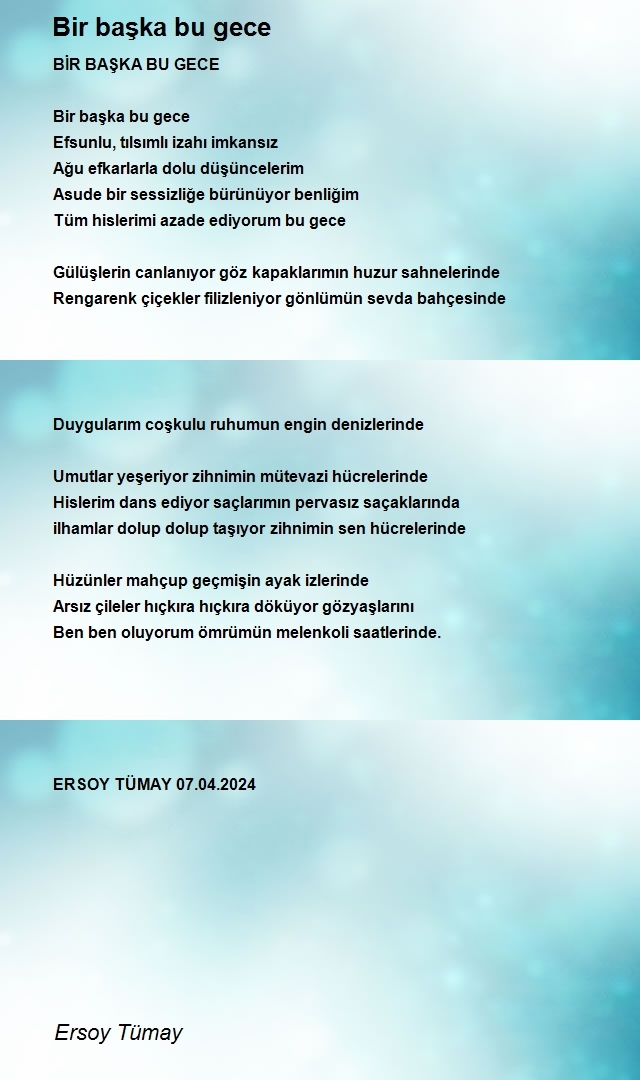 Ersoy Tümay