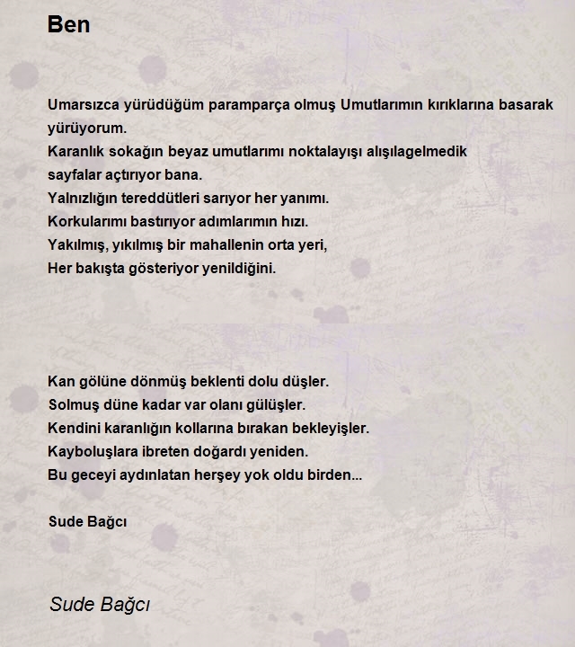 Sude Bağcı