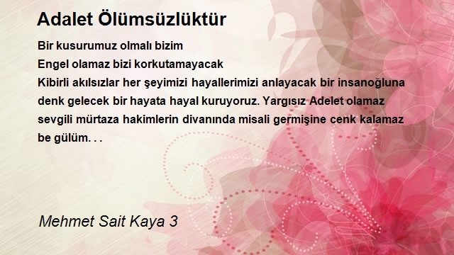 Mehmet Sait Kaya 3