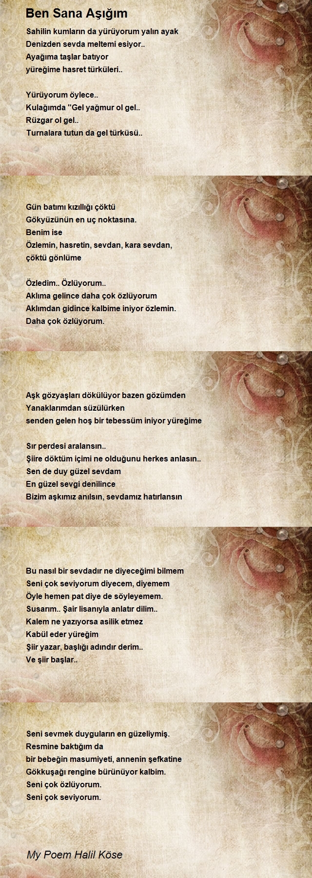 My Poem Halil Köse