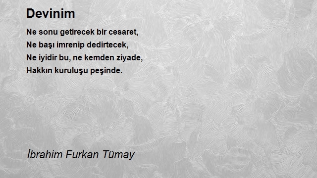 İbrahim Furkan Tümay