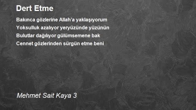 Mehmet Sait Kaya 3