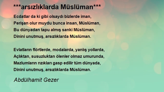 Abdülhamit Gezer