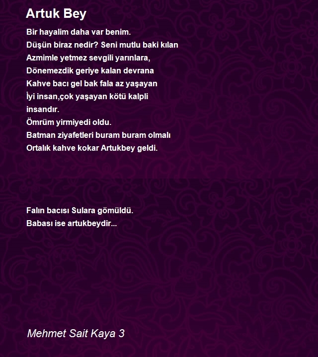 Mehmet Sait Kaya 3