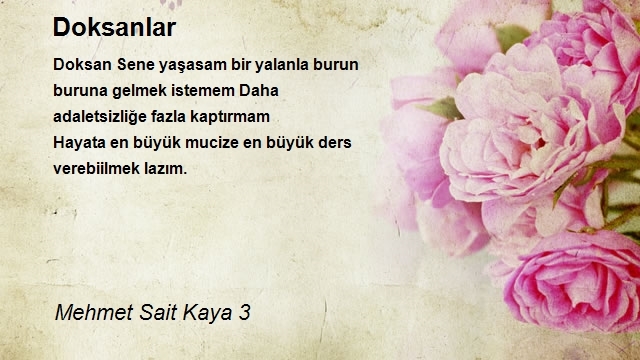 Mehmet Sait Kaya 3