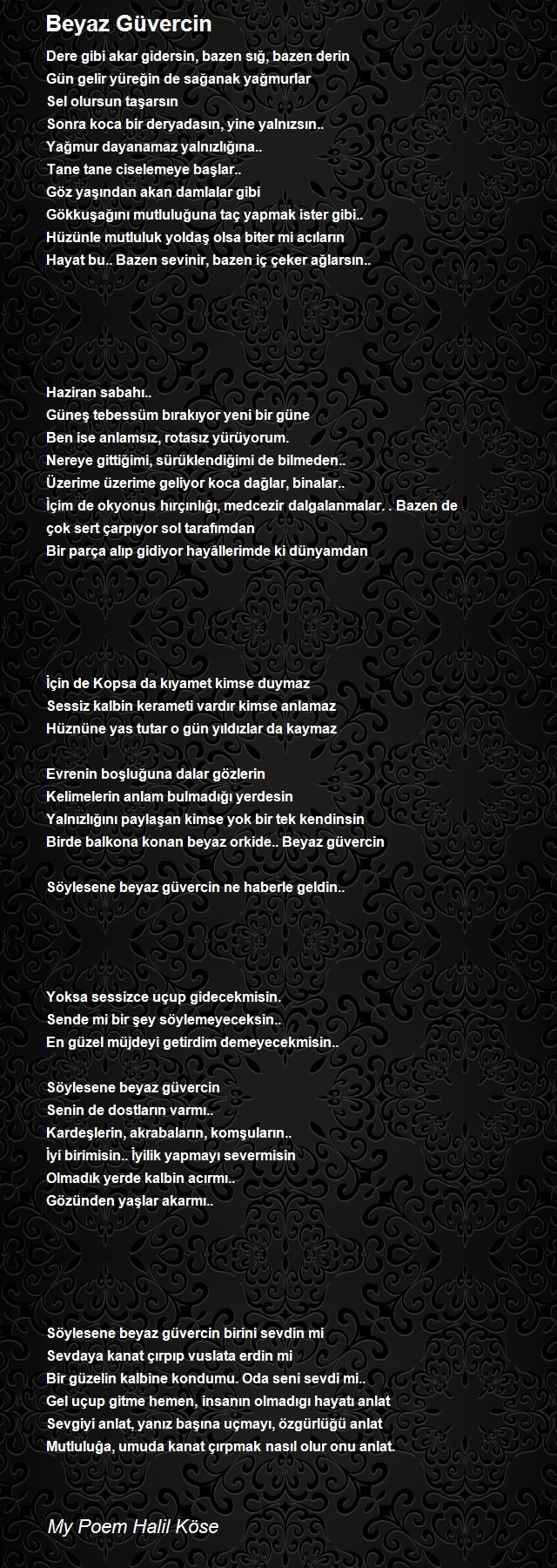 My Poem Halil Köse