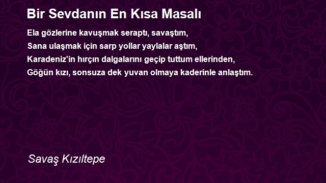 Savaş Kızıltepe