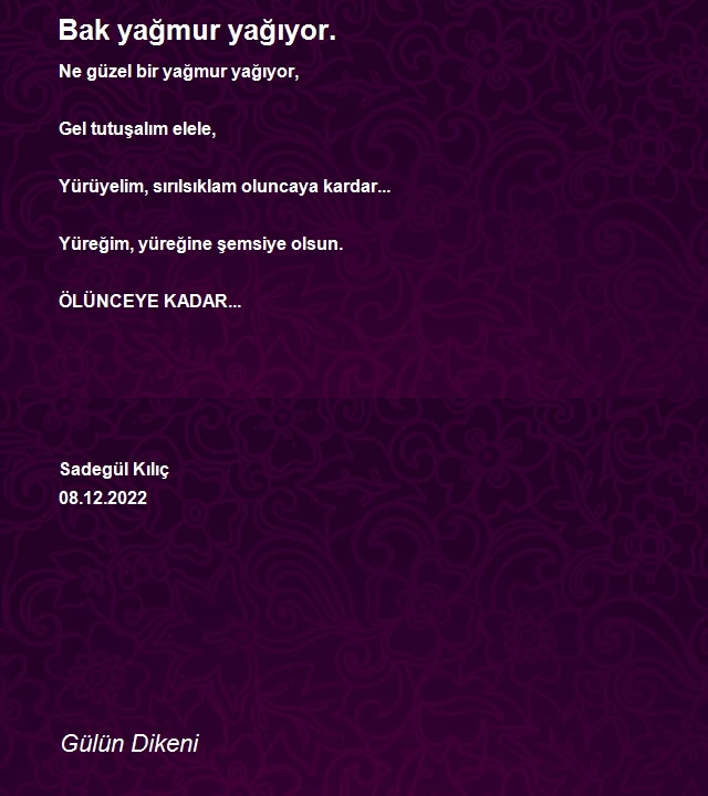 Gülün Dikeni