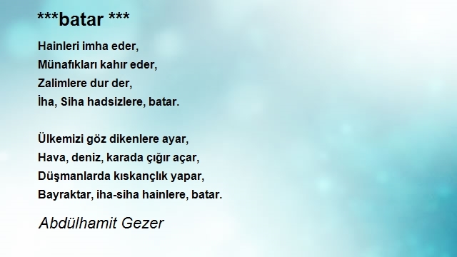 Abdülhamit Gezer