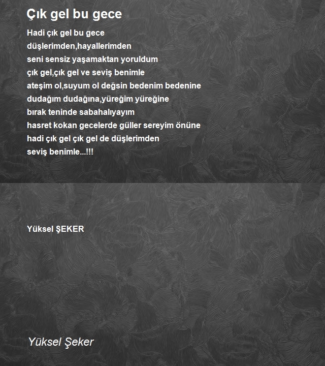 Yüksel Şeker