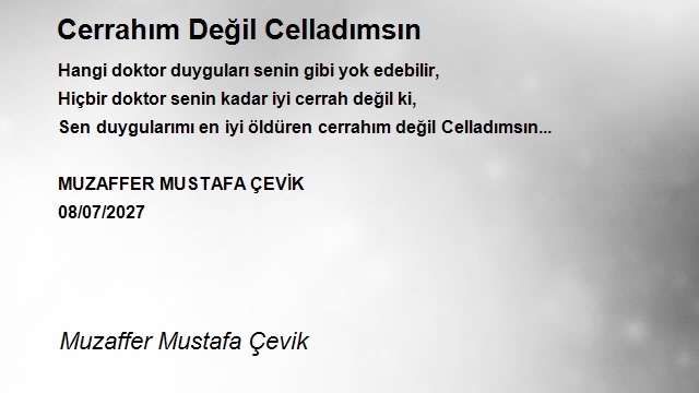 Muzaffer Mustafa Çevik