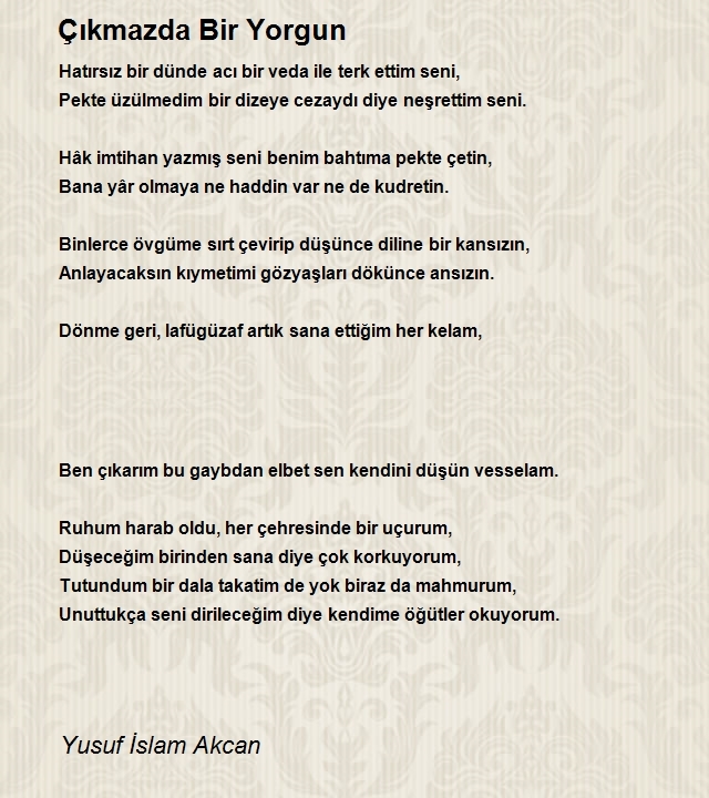 Yusuf İslam Akcan