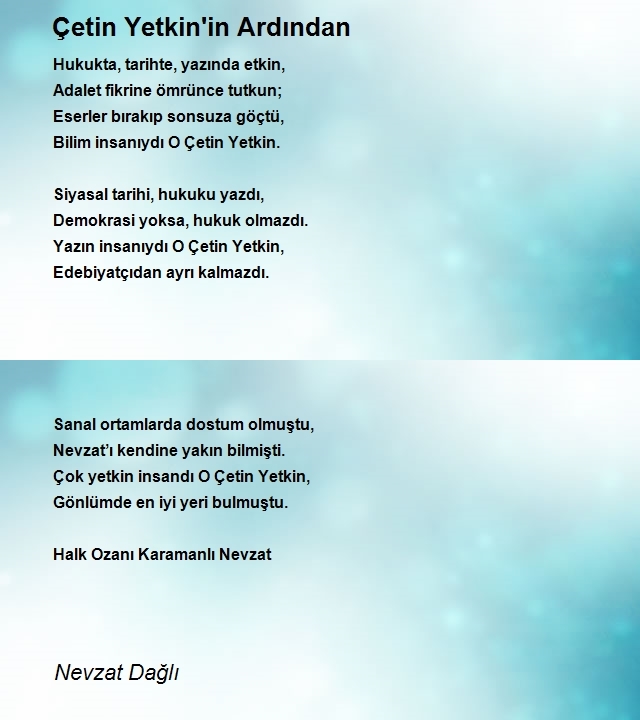 Nevzat Dağlı