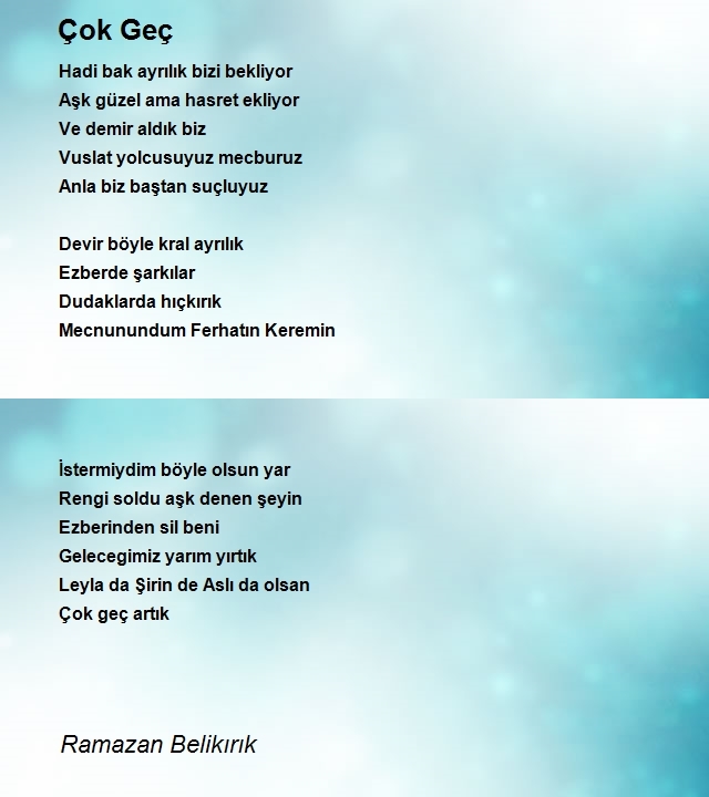 Ramazan Belikırık