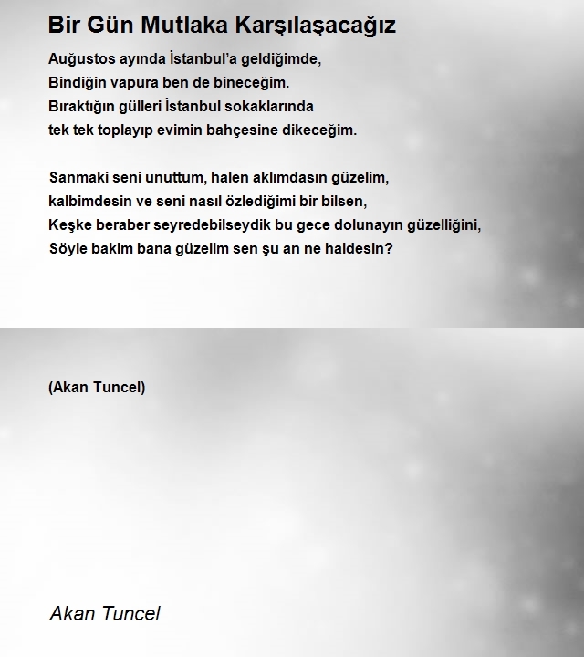 Akan Tuncel