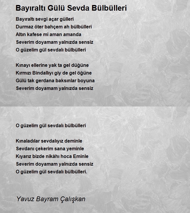 Yavuz Bayram Çalışkan