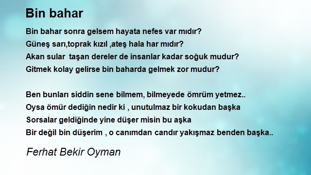 Ferhat Bekir Oyman