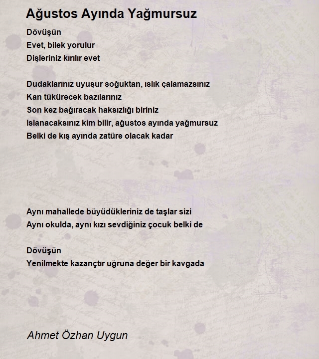 Ahmet Özhan Uygun