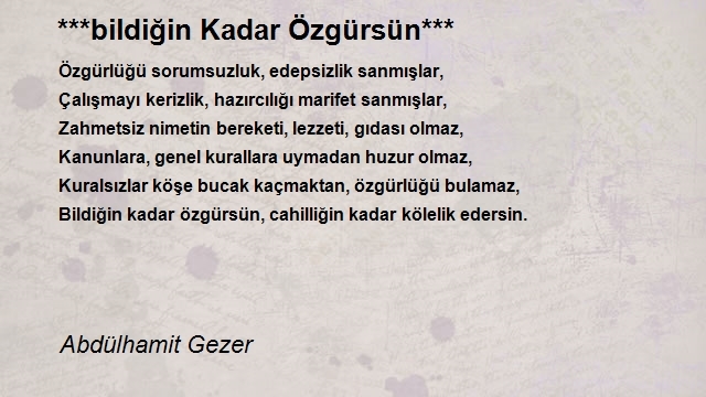 Abdülhamit Gezer