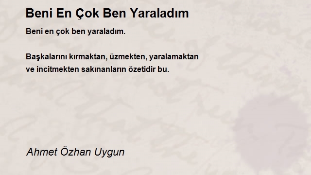 Ahmet Özhan Uygun