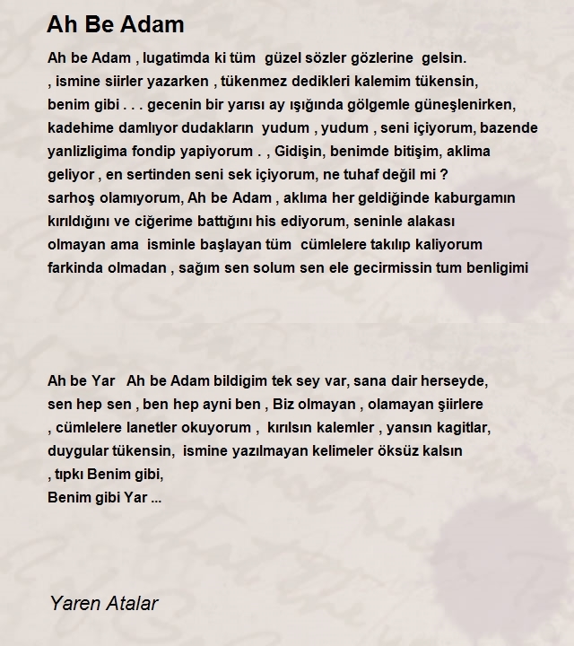 Yaren Atalar