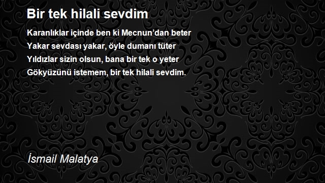 İsmail Malatya