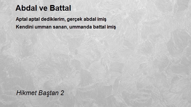 Hikmet Baştan 2