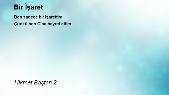 Hikmet Baştan 2