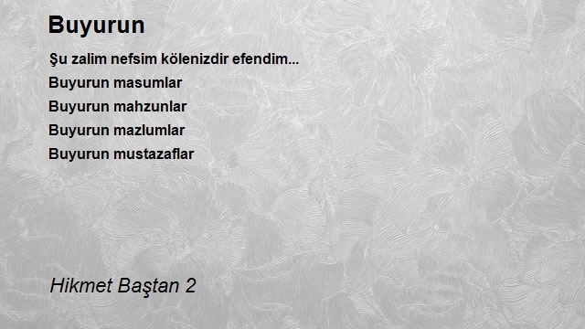 Hikmet Baştan 2