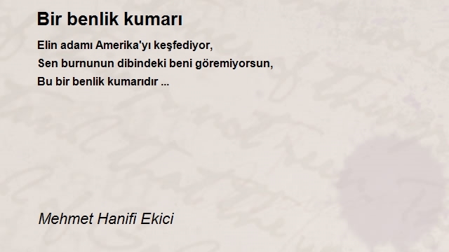 Mehmet Hanifi Ekici