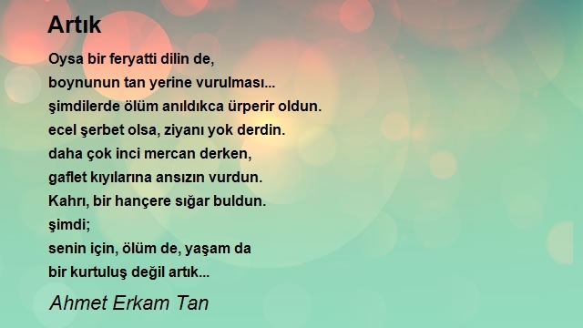 Ahmet Erkam Tan