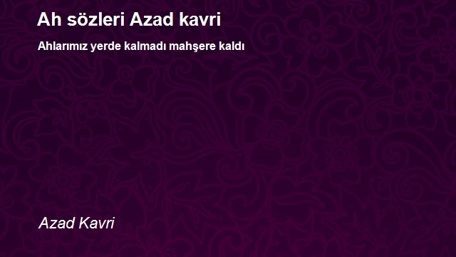 Azad Kavri