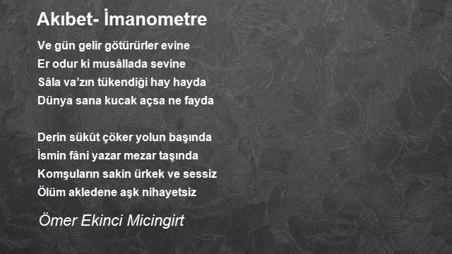 Ömer Ekinci Micingirt